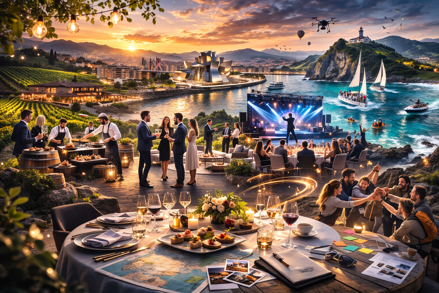 organización de eventos en País Vasco-Euskadi y España